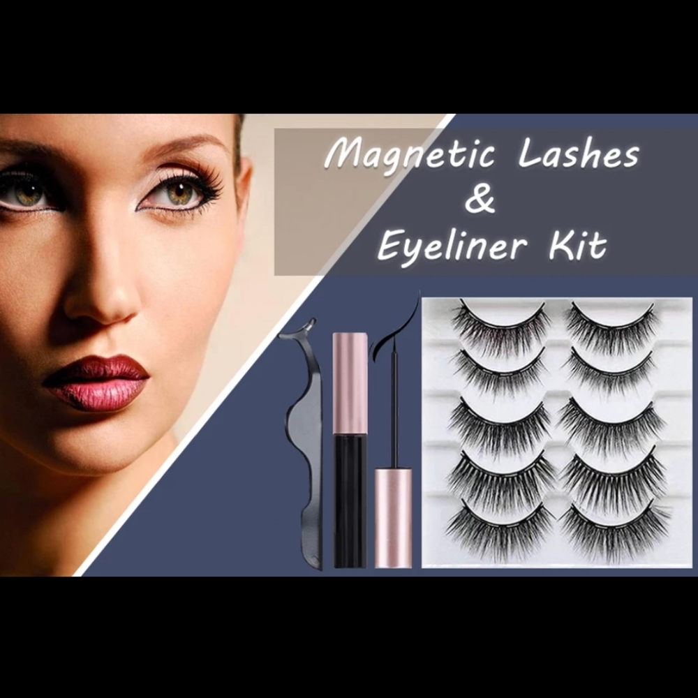 Magnetic Eyelashes 5 pair & Eyel… - Picture 2 of 3